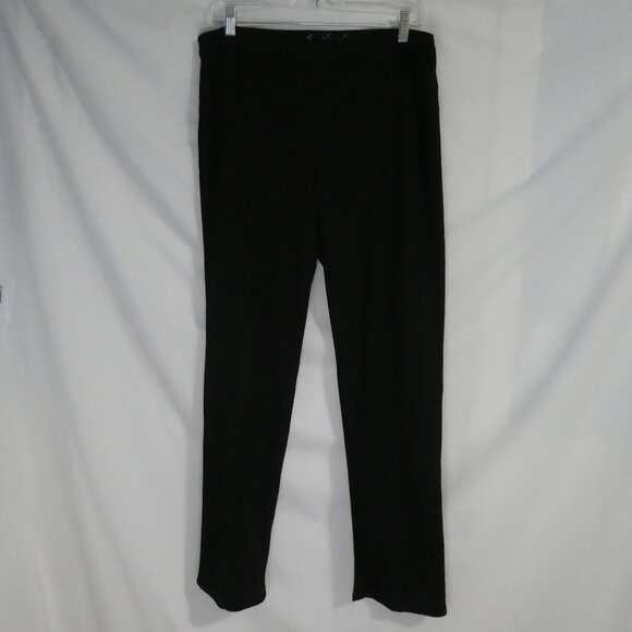 GLORIA VANDERBILT | large | All Around Slimming Effect Black Leggings | NWOT - Picture 1 of 16